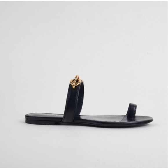 Saint Laurent Shoes - Saint Laurent Women's Black Sandals